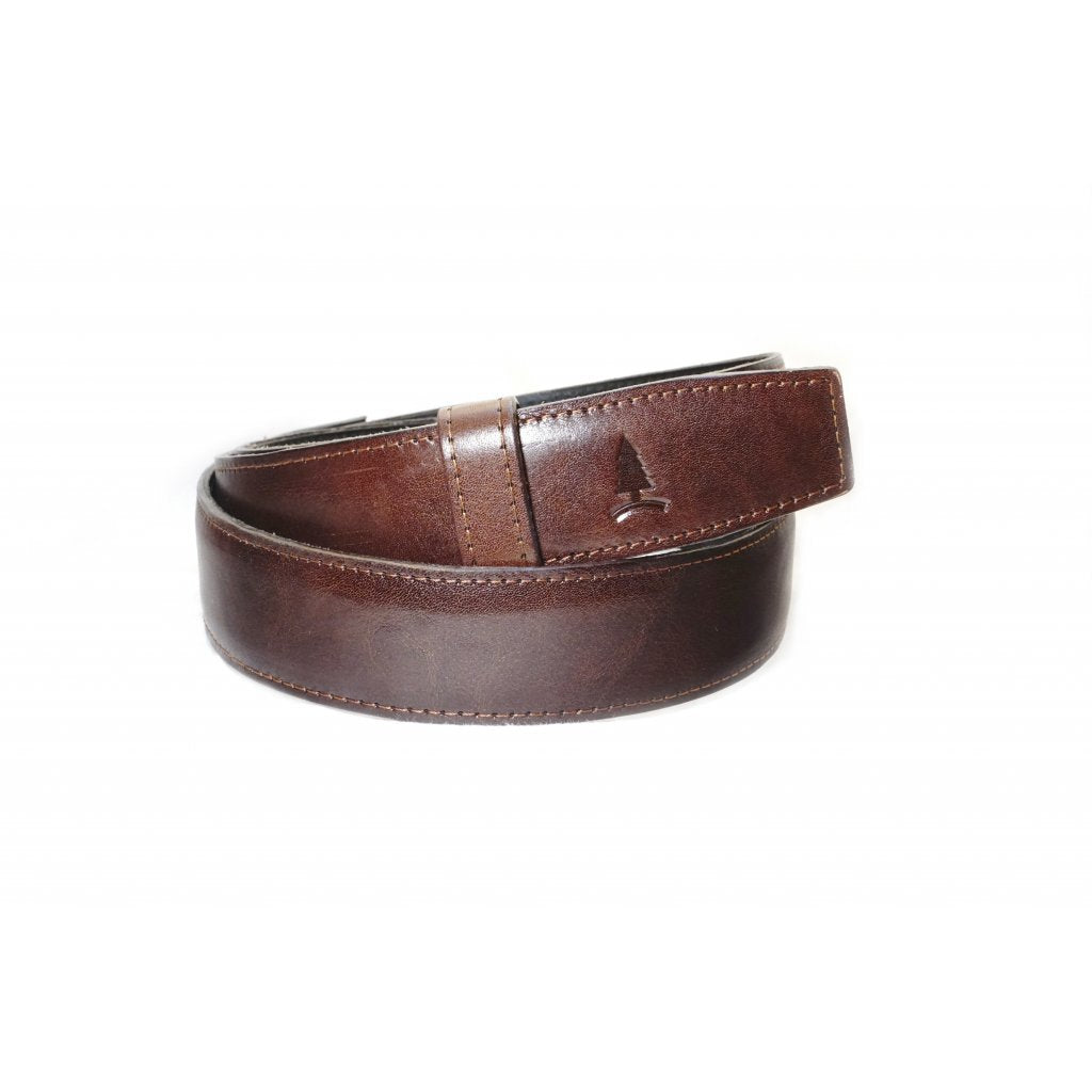 Men's leather belt