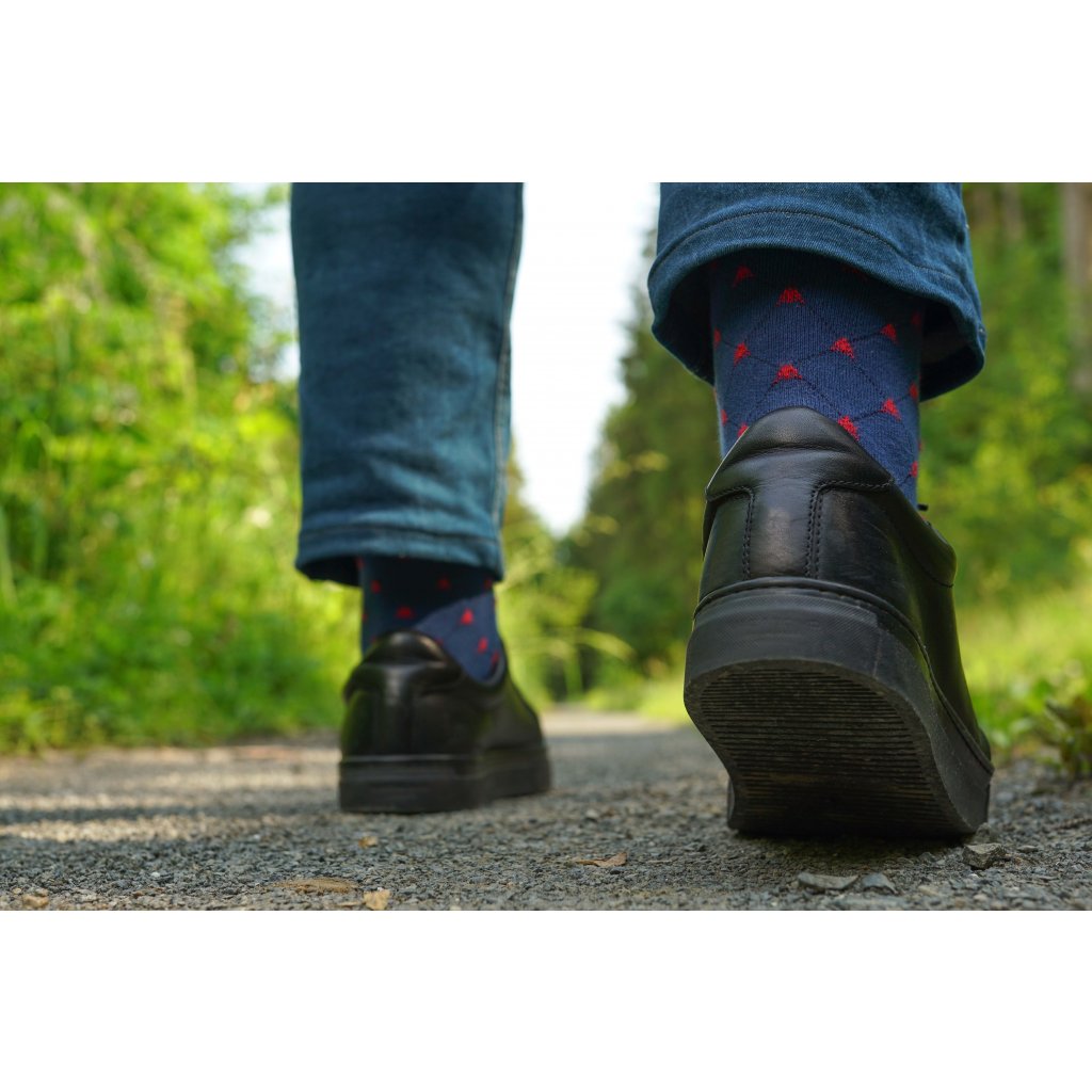 Cotton socks blue REDFIR