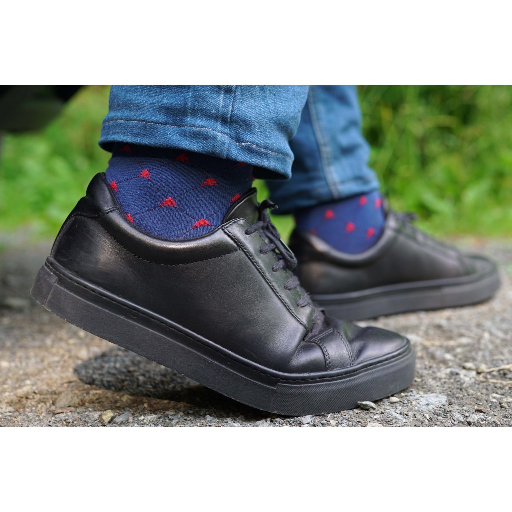 Cotton socks blue REDFIR