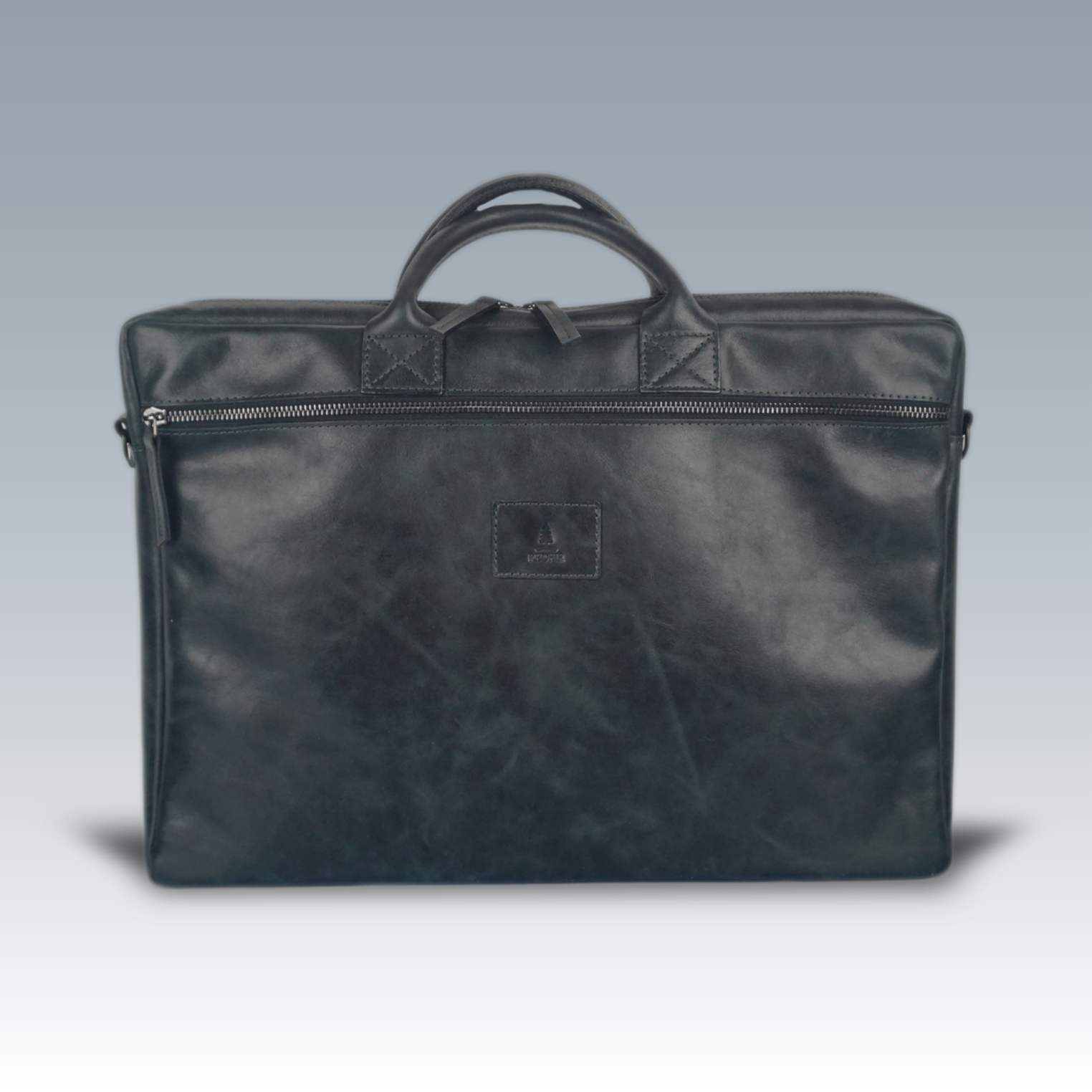 Storm leren laptoptas