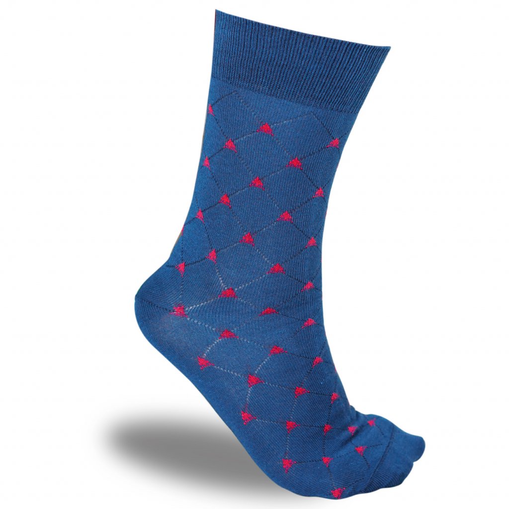 Blaue Baumwollsocken REDFIR